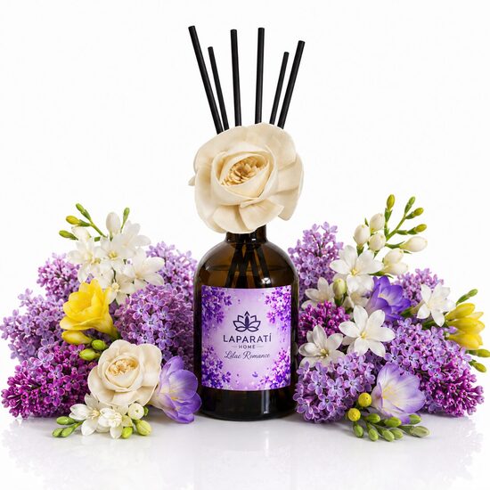 Mājas aromāts ar Sola ziedu Lilac Romance 235ml (Roze)
