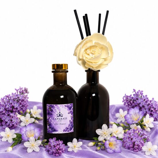 Mājas aromāts ar Sola ziedu Lilac Romance 235ml (Roze)